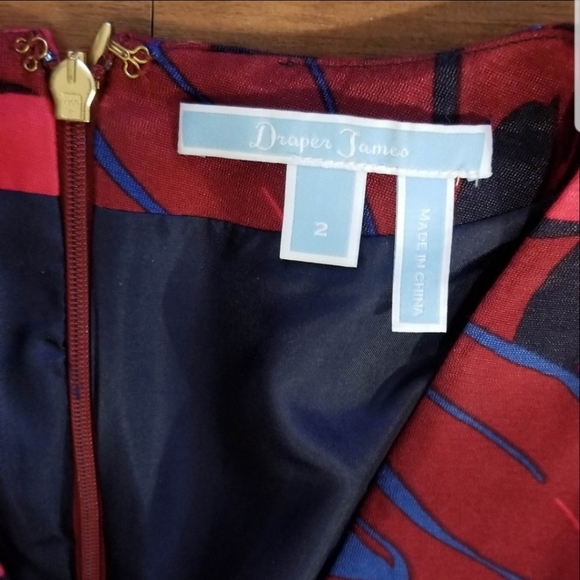 Draper James Autumn Bloom Love Circle dress 2 - Picture 5 of 12